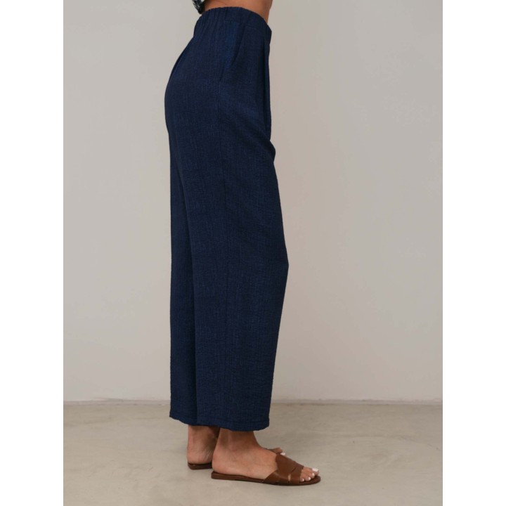 Spodnie z szeroką nogawką